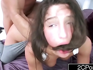 Abella Danger Gets Her Face, Pussy &_ Ass Fucked