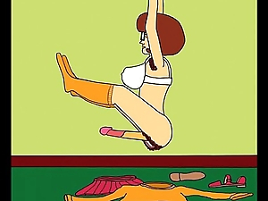 Velma'_s shemale garbling orgasm