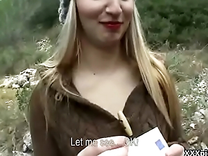 Cutie Czech Mediocre Teen Fuck Tourist For Buy back Public 05