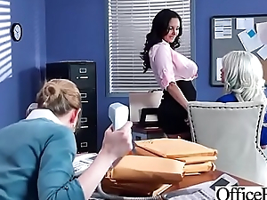 Hawt Nasty Cute Girl (Ava Addams &amp_ Riley Jenner) With Big Juggs Like Sex In Office vid-06