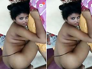 Today Exclusive- Cute Desi Ungentlemanly Fucked Close to Doggy Style