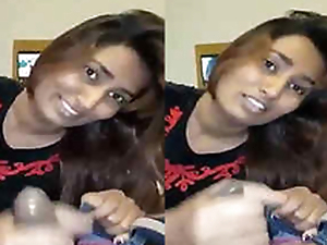 Swathi Naidu handjob coupled with jizz flow her client in hotel room