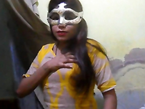 Desi XXX - Charming Indian Townsperson Girl Resembling Natural Tits