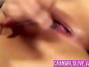 Latina rubbing her moist camgirlslive.webcam