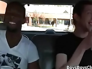 Blacks In the first place Guys - Gay Interracial Fuck XXX Tube Video 10