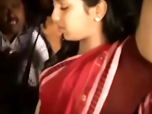 Lakshmi Menon boobs added to bra strap training video